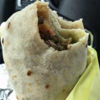 Carne Asada Burrito · 