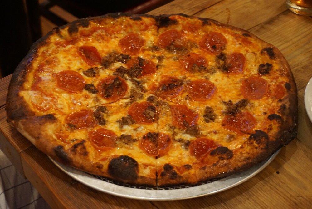 Italiano Pizza · Marinara, mozzarella, pepperoni and house sausage.