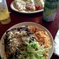 Enchiladas Verdes Con Pollo · 