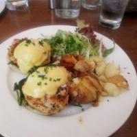 Crab Cake Benedict · 