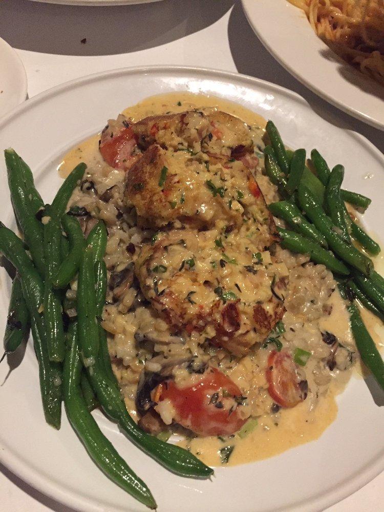 Crab Cakes on Risotto · 