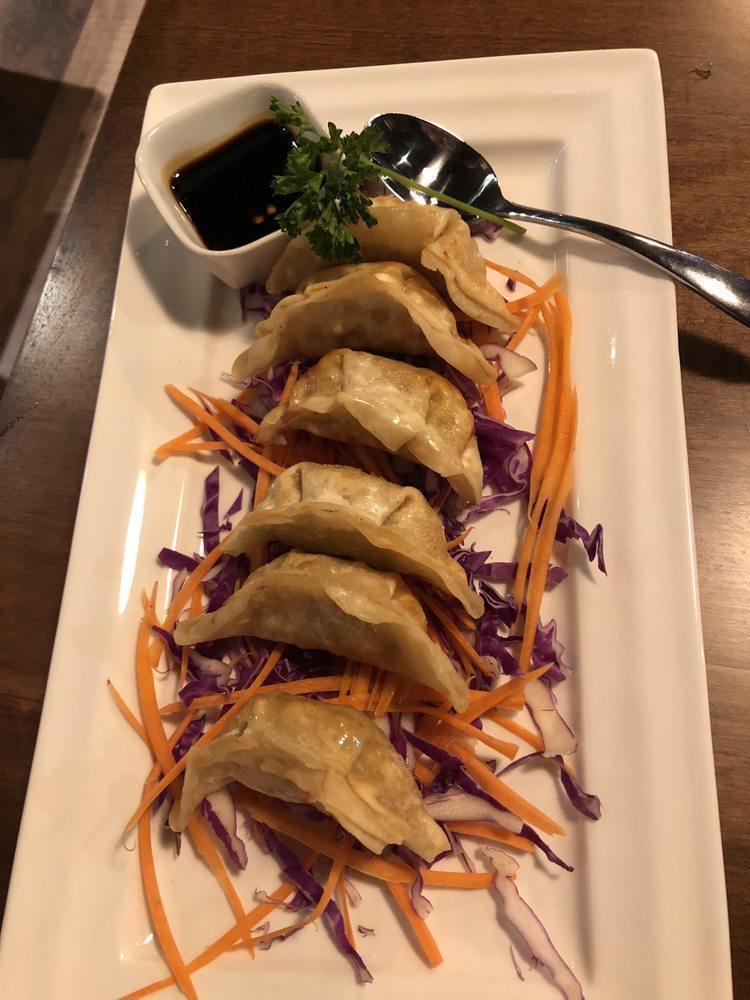 6 Piece Thai Dumplings · Fried pork and vegetable dumplings served with house special sauce.