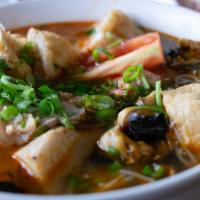 Bun Rieu/crab Tomato Noodle Soup · 