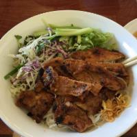 Bun Thit Nuong/grilled Pork Vermicelli · 
