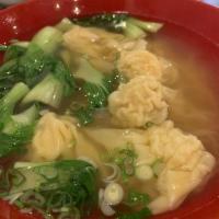 Shrimp Wonton Noodle Soup · 