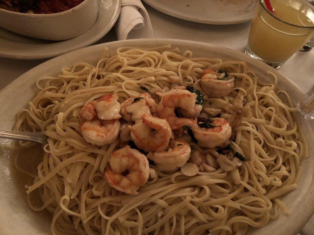 Shrimp Scampi · Shrimp Broiled & Topped w/ Garlic Breadcrumbs Served in a Garlic, Clam Juice, Olive Oil & Sweet Butter Sauce