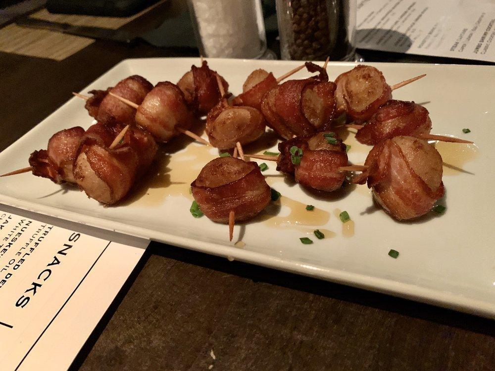 Crispy Nueske's Bacon Wrapped Water Chestnuts · 