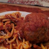 Meatball · 1 Meatball and Sauce 