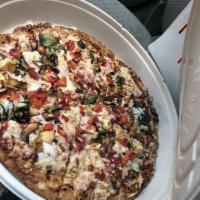 Spinach and Artichoke Pizza · 