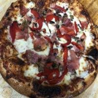 Cured Meats Pizza · 