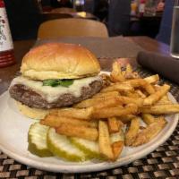 The Impossible Burger · 6 oz. plant-based vegetable impossible foods burger, mushrooms, chipotle mayo, Swiss cheese ...