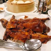Peking Duck Served with Steamed Buns · 