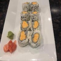 Spicy Crab Roll · Crab sushi.