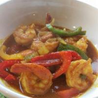 Curry Shrimp · 