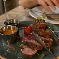Bacon-wrapped Duck Breast · 