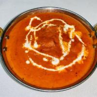 Paneer Makhani · Cottge cheese simmered in butter masala sauce.
