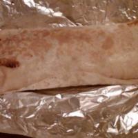 Shredded Chicken Burrito · 
