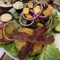 Lettuce Wrapped Bacon Cheeseburger · 