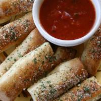 Garlic Parmesan Breadsticks · 