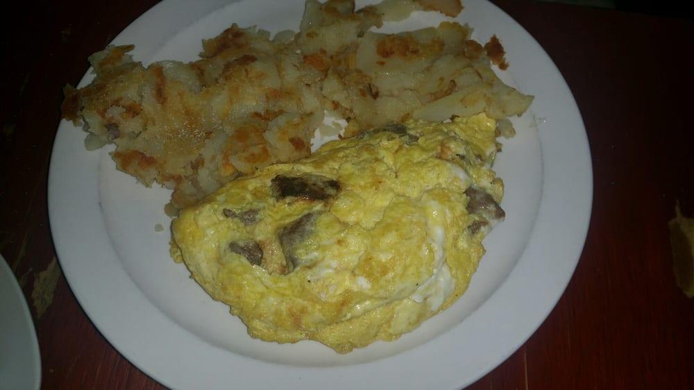 Cheese Omelet Breakfast · Choice of cheese. Served with home fries and choice of bread.