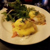 Benny and the Eggs with Smoked Salmon and Chives · 