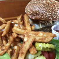 Chipotle Elk Burger · 
