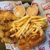 The Box Combo - 4 Chicken Fingers · 
