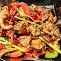 Fried Lamb with Cumin Flavor · 