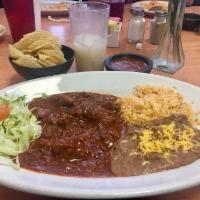 Red Chile Beef Combo · 