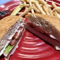 Turkey Ciabatta Sandwich · 