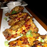 Spicy Adobo Chicken Wings · 