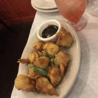 Shrimp Wonton · Shrimp wontons can be fried with a spicy homemade soy based sauce on the side, or steamed in...