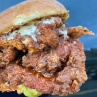 Hot Nashville Fried Chicken Sandwich · 