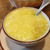Chicken Lemon Rice Soup · 