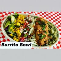 Peruvian Chicken Burrito Bowl · 