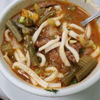 Soup Lagman Noodle Soup · 