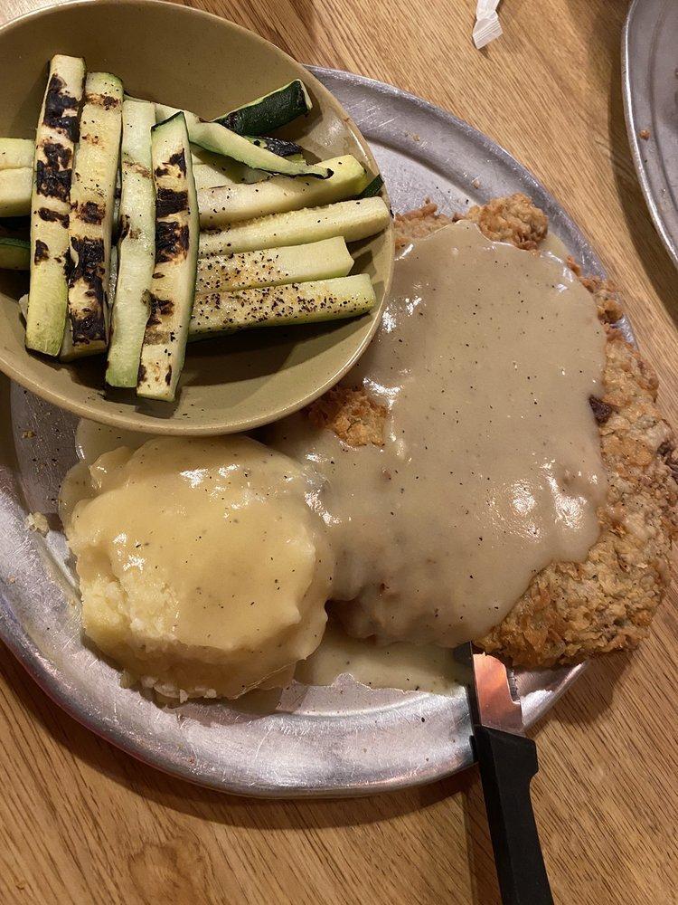 Small Plowman · Made with homemade Texas River Bottom gravy. Served with 2 sides.