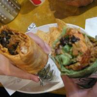 Mole Poblano Burrito · 