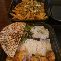 Chicken Kabob Plate · 