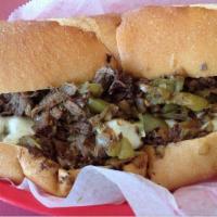 Philly Cheese Steak Sandwich · 