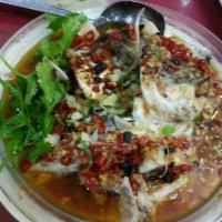 Tofu Carp Fish Hot Bean Paste Sauce Lunch · 