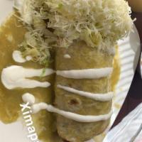 Wet Asada Burrito · 