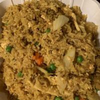 Yellow Curry Pineapple Fried Rice · 