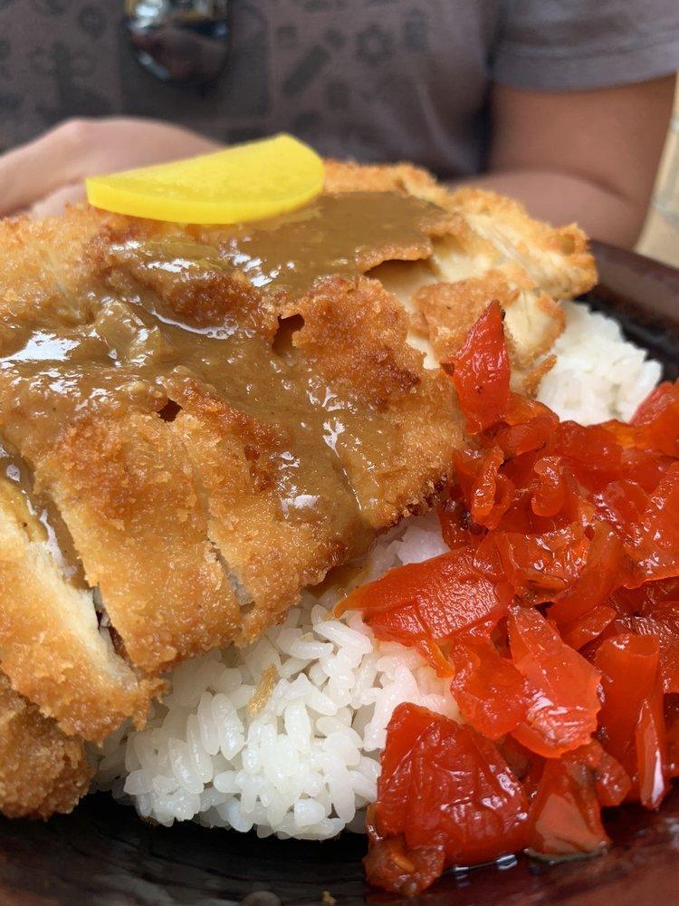 Curry Chicken Katsudon · 