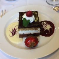 Chocolate Hazelnut Mousse Cake · 