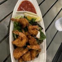 Fried Shrimp · Cooked in oil.
