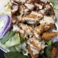 Honey Crispy Chicken Salad · 