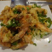 Fried Shrimp Puff with Mayo · 