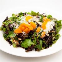 Oriental Salad · Fresh baby greens, roasted almonds, sesame seeds served with signature oriental dressing and...