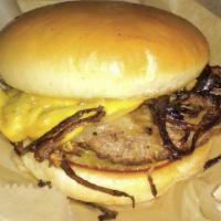 The Fried Onion Burger · 